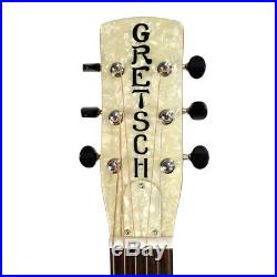 Gretsch G9201 Honey Dipper Round-Neck Metal Resonator Guitar Demo