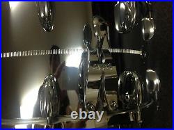 Gretsch USA Custom G4182 8x14 Chrome over Brass 20 Lug Snare with Die Cast Hoops