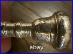 HN White King Liberty Bb Trumpet 1921, Serial #49111, Case, All Parts