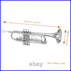 HOLIDAY SALE? Unmarked Trumpet with Case/Bag/Pack +Strap +Cloth