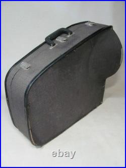 HOLTON MH101 MARCHING MELLOPHONE ELKHORN WI USA VINTAGE WithCASE COSMETIC ISSUES