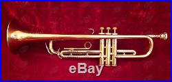 HOLY GRAIL MARTIN COMMITTEE HANDCRAFT 1941 PRO Bb TRUMPET With ORIG CASE. WOW