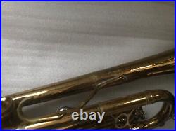 HOT $ALE Vintage 1950s KING LIBERTY Bb TRUMPET HN WHITE FAIR LOOKS GREAT PLAYER