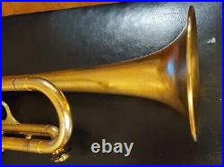 Harrelson Bravura Custom trumpet (3)tuning slides engraving GOLD PLATED