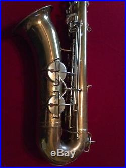 Here it is. Dick Stabile Tenor Sax made by Martin in late 30's