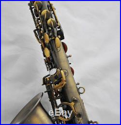 High Grade Antique Alto Saxophone Sax High F# New Saxofon With Case