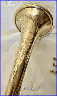 Hn White Liberty Trumpet, 61157, 1917/18, Gold Plated
