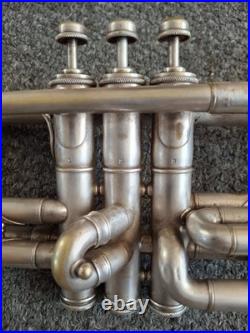 Holton Clarke Model Professional Cornet. Circa 1922. Serial #60593. Low Pitch