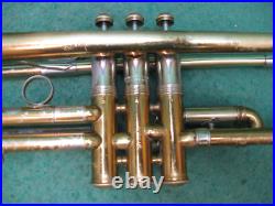 Holton Model 45 Trumpet 1950 Reconditioned Original Case & Bach 5C MP