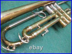 Holton Model 45 Trumpet 1950 Reconditioned Original Case & Bach 5C MP