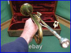 Holton Model 45 Trumpet 1950 Reconditioned Original Case & Bach 5C MP