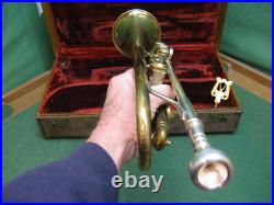 Holton Model 45 Trumpet 1950 Reconditioned Original Case & Bach 5C MP