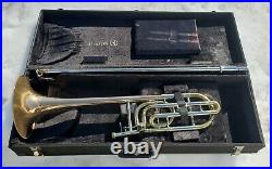Holton Tr-158 Trigger Slide Tenor Trombone With 9 Inch Rose Brass Bell