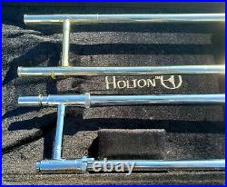 Holton Tr-158 Trigger Slide Tenor Trombone With 9 Inch Rose Brass Bell