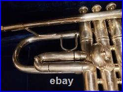 Inexpensive Bach Stradivarius 180S37 Silver Trumpet-Chem Cleaned, New Case
