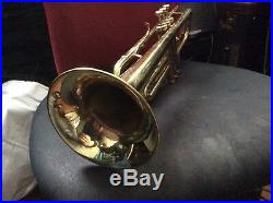 JANUARY GIFT $ALE $$ VINTAGE BENGE LA LARGE BORE 6 BELL RAW BRASS Bb TRUMPET