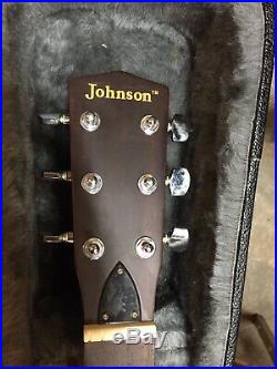 JOHNSON RESONATOR JM-998-D STEEL BODY GUITAR Like Dobro Recording King