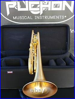 JP by Taylor Satin Gold Custom Bb Trumpet- Professional (small finish details)