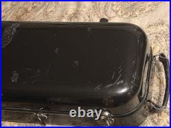 JW Eastman Bass Trombone Fiberglass Case Black