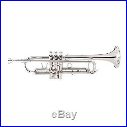 Jean Paul USA TR-330N Standard Trumpet Key Of Bb Nickel Plated With Case NEW