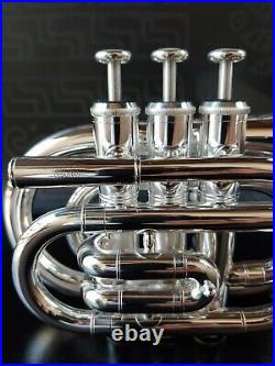John Packer 159 Silver Bb Pocket trumpet- Intermediate