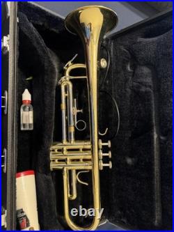 Jupiter-600M Trumpet with Case Musical Instrument From Taiwan (two mouthpiece)