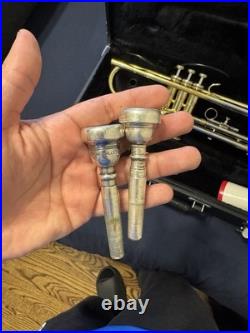 Jupiter-600M Trumpet with Case Musical Instrument From Taiwan (two mouthpiece)