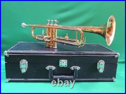 Jupiter 606MR Bb Trumpet? Refurbished Brass Marching with Deluxe Case and 7c MP
