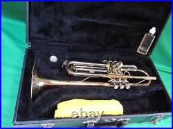 Jupiter 606MR Bb Trumpet? Refurbished Brass Marching with Deluxe Case and 7c MP