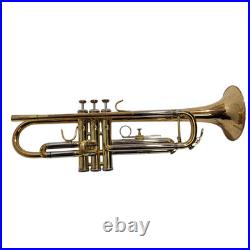 Jupiter Bb Gold Brass Trumpet with Mouthpiece Valve oil and Case Brass Trumpet