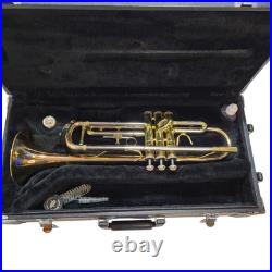Jupiter Bb Trumpet with Mouthpiece Valve oil and Case Brass Trumpet