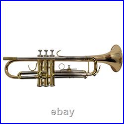 Jupiter Bb Trumpet with Mouthpiece Valve oil and Case Brass Trumpet