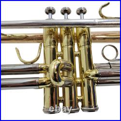 Jupiter Bb Trumpet with Mouthpiece Valve oil and Case Brass Trumpet