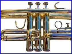 Jupiter Bb Trumpet with Mouthpiece Valve oil and Case Brass Trumpet