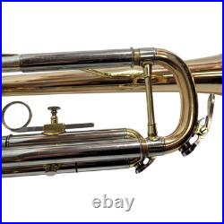 Jupiter Bb Trumpet with Mouthpiece Valve oil and Case Brass Trumpet