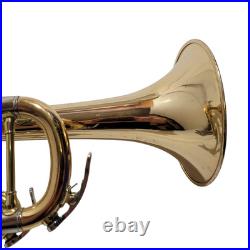 Jupiter Bb Trumpet with Mouthpiece Valve oil and Case Brass Trumpet