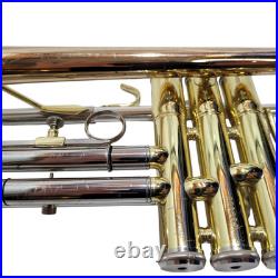 Jupiter Bb Trumpet with Mouthpiece Valve oil and Case Brass Trumpet