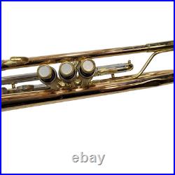 Jupiter Bb Trumpet with Mouthpiece Valve oil and Case Brass Trumpet