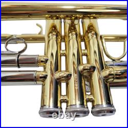 Jupiter Bb Trumpet with Mouthpiece Valve oil and Case Brass Trumpet