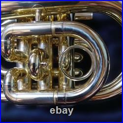 Jupiter JPT-416 Pocket Trumpet with Case Compact Bb Travel Horn with Case