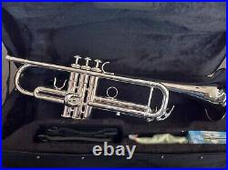 Jupiter JTR1100 Silver Intermediate Trumpet New Open Box