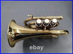 Jupiter Jpt-416 Pocket Trumpet Tested From Japan