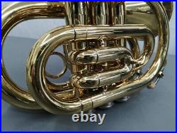 Jupiter Jpt-416 Pocket Trumpet Tested From Japan