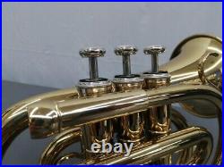 Jupiter Jpt-416 Pocket Trumpet Tested From Japan