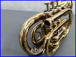 Jupiter Jpt-416 Pocket Trumpet Tested From Japan