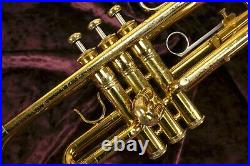 KING Tempo II 601 Bb Trumpet with Benge 7C Mouthpiece & Case CLEAN & SERVICED