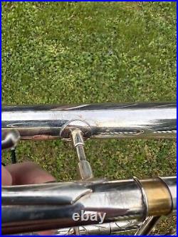 Key of C Eastman Silverplated Custom Trumpet Read full description