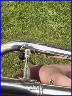 Key of C Eastman Silverplated Custom Trumpet Read full description