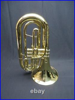 King 1124 Ultimate Series Marching Baritone Horn, Factory Closeout, Auth Dealer