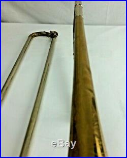 King 2B Liberty Slide Trombone H. N WHITE CO Cleveland Ohio 230783 Case Vintage
